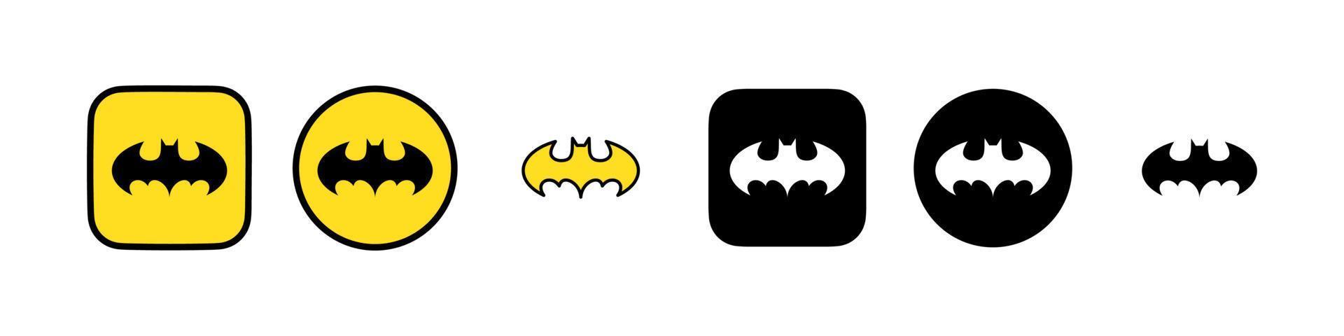 vecteur de logo batman, vecteur gratuit d'icône batman