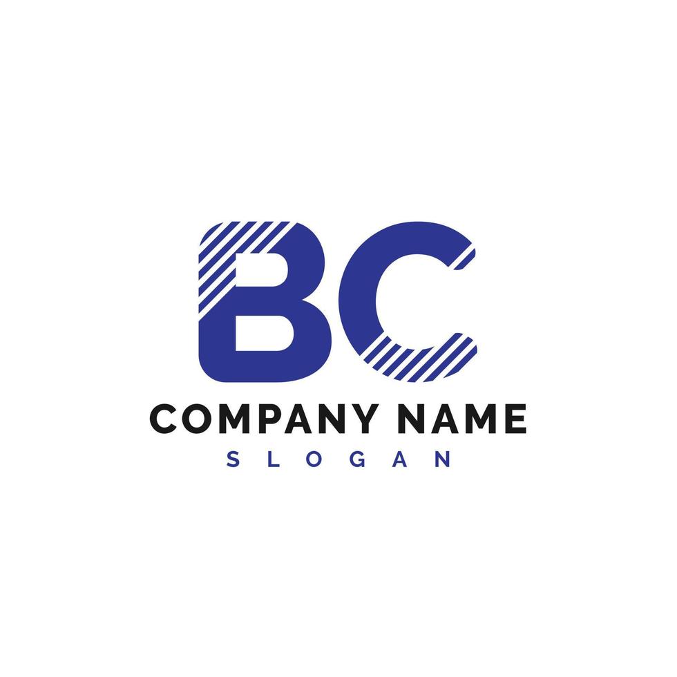 création de logo bc. bc lettre logo icône illustration vectorielle - vecteur