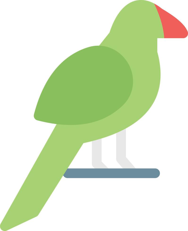 illustration vectorielle de perroquet sur fond.symboles de qualité premium.icônes vectorielles pour le concept et la conception graphique. vecteur