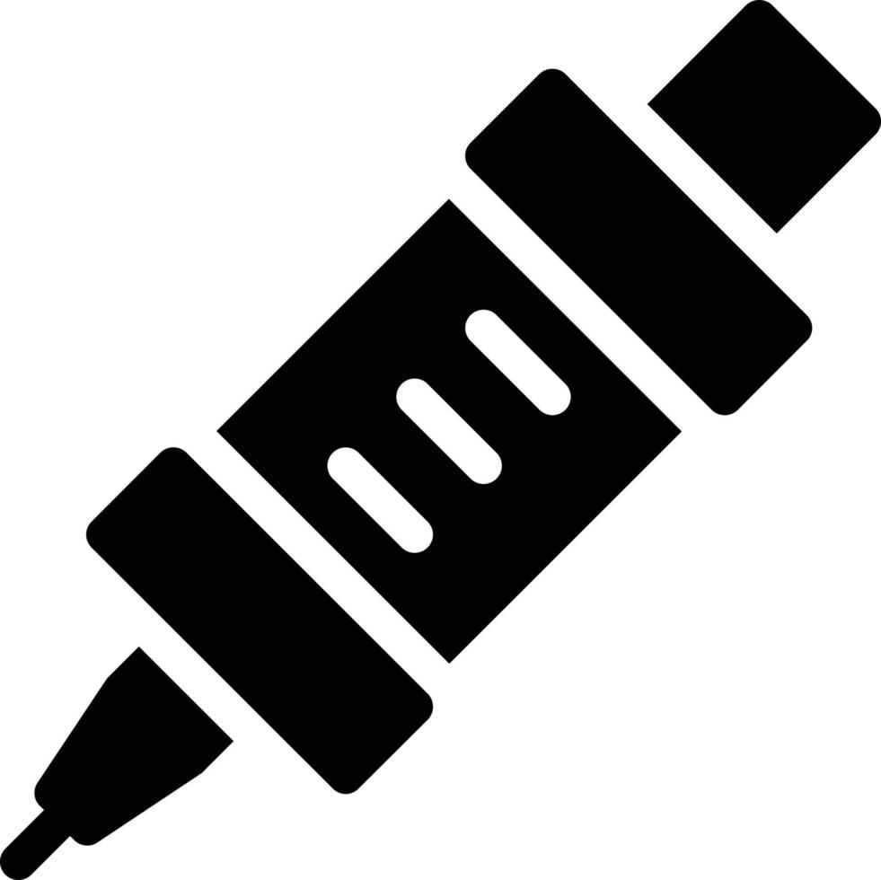 illustration vectorielle d'outil stylo sur fond. symboles de qualité premium. icônes vectorielles pour le concept et la conception graphique. vecteur