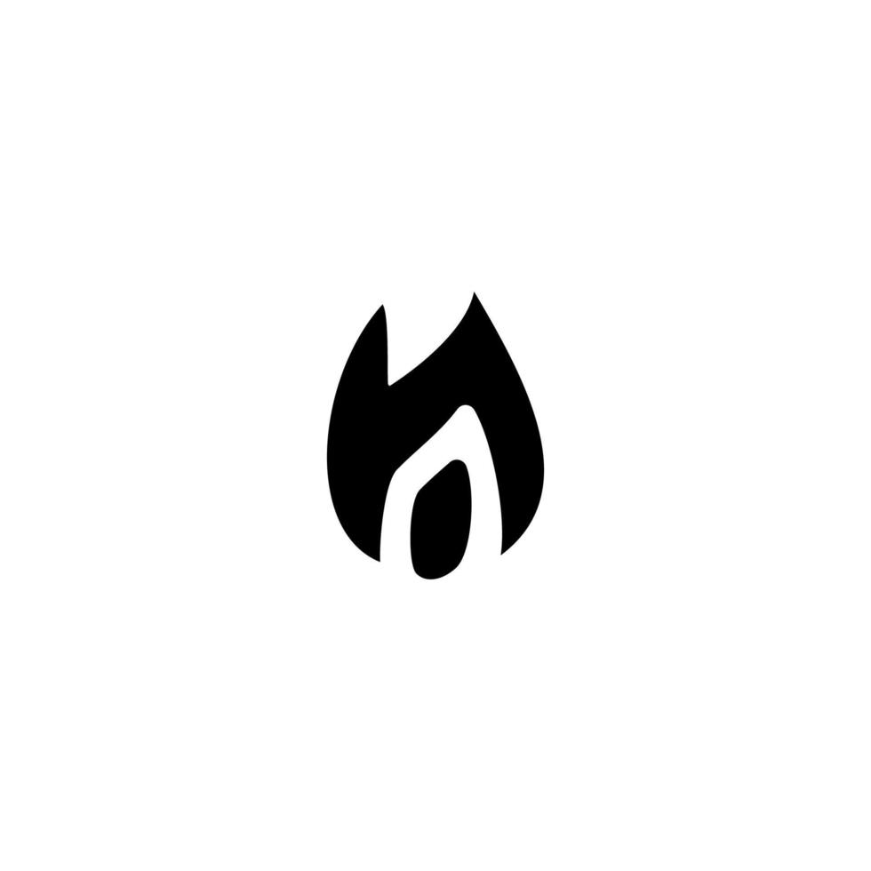 icône de feu. symbole de fond d'affiche d'agence de voyage de camping de style simple. élément de conception de logo de marque de feu. impression de t-shirts de feu. vecteur pour autocollant.