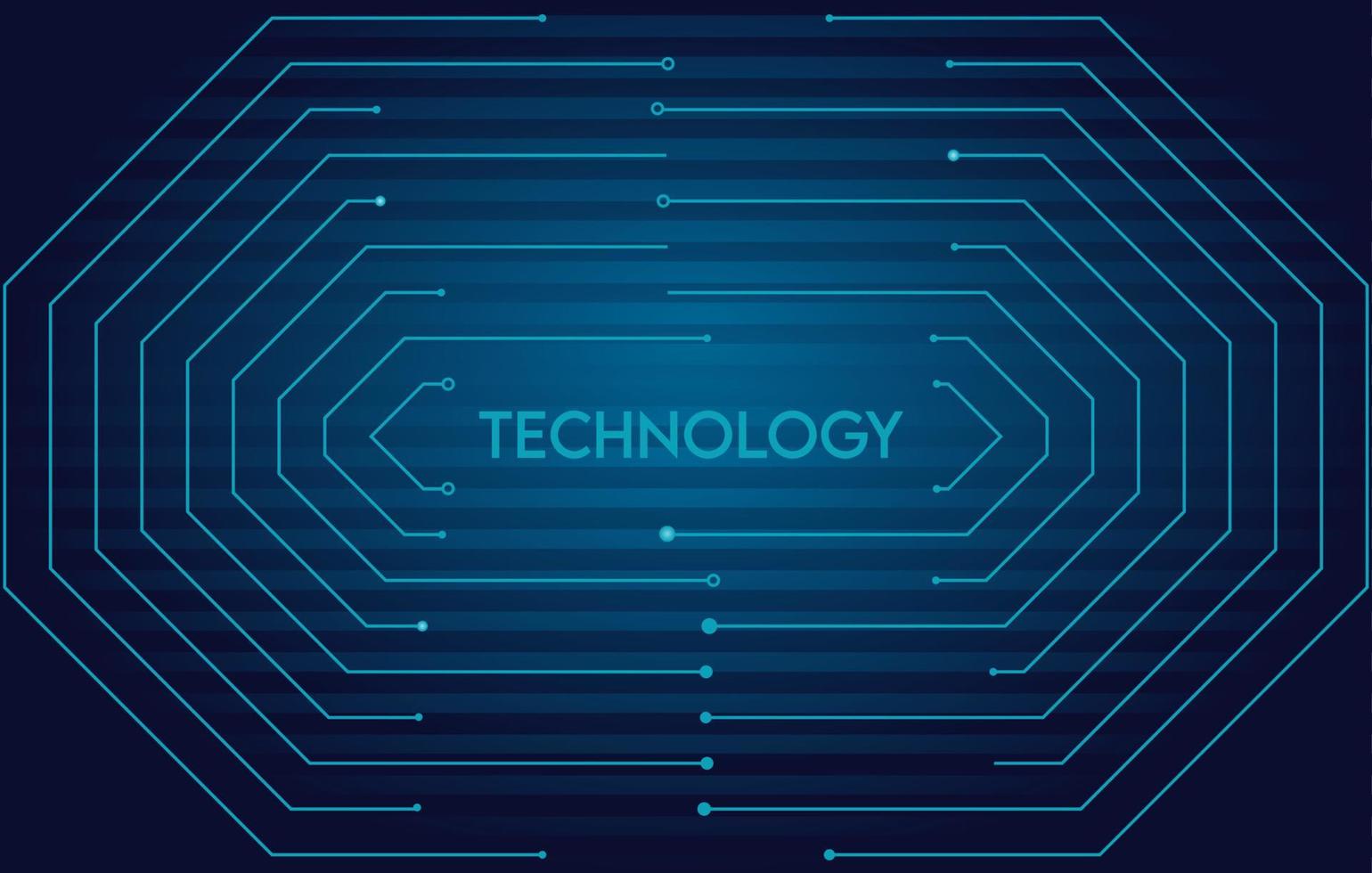 technologie d'arrière-plan avec connexion de circuit vecteur