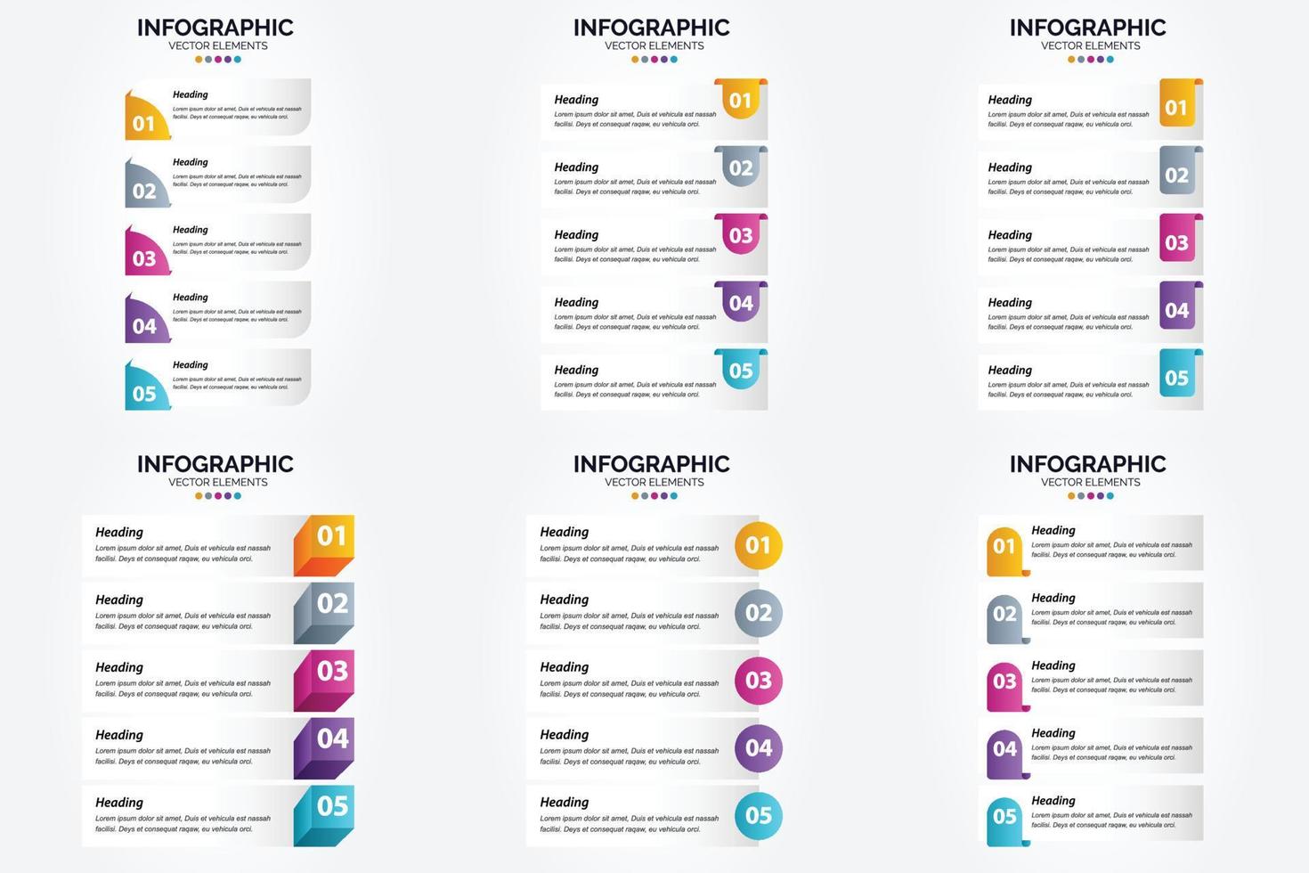 ces infographies d'illustration vectorielle sont idéales pour la publicité dans une brochure. prospectus. ou magazine. vecteur