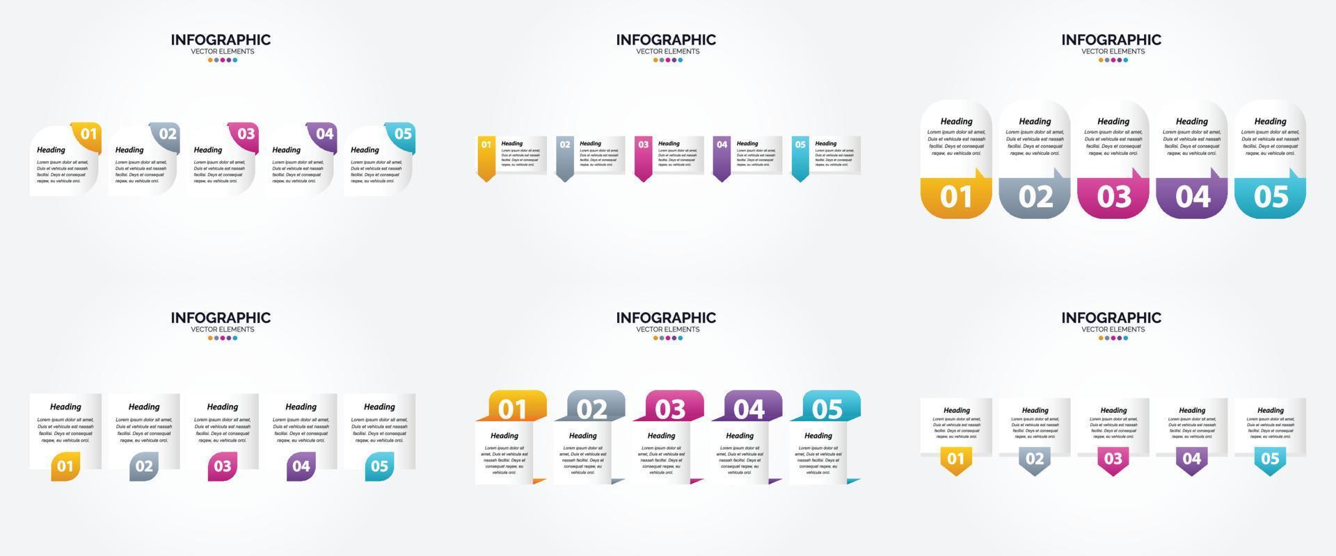 utilisez cette infographie d'illustration vectorielle dans vos supports publicitaires. tels que des brochures. dépliants. et revues. vecteur