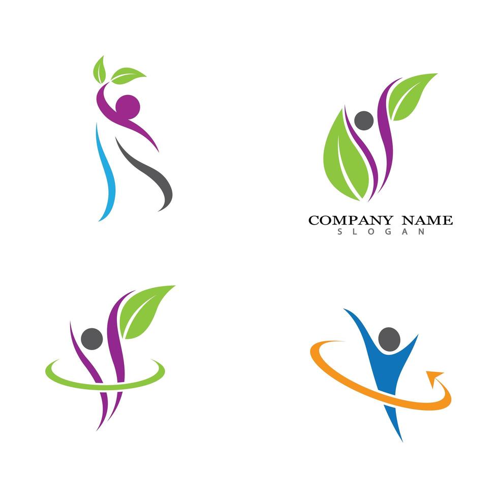 images de logo de soins de santé vecteur