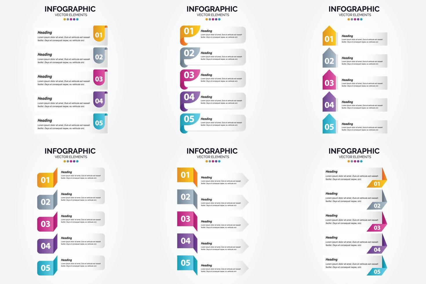 ces infographies d'illustration vectorielle sont idéales pour la publicité dans une brochure. prospectus. ou magazine. vecteur