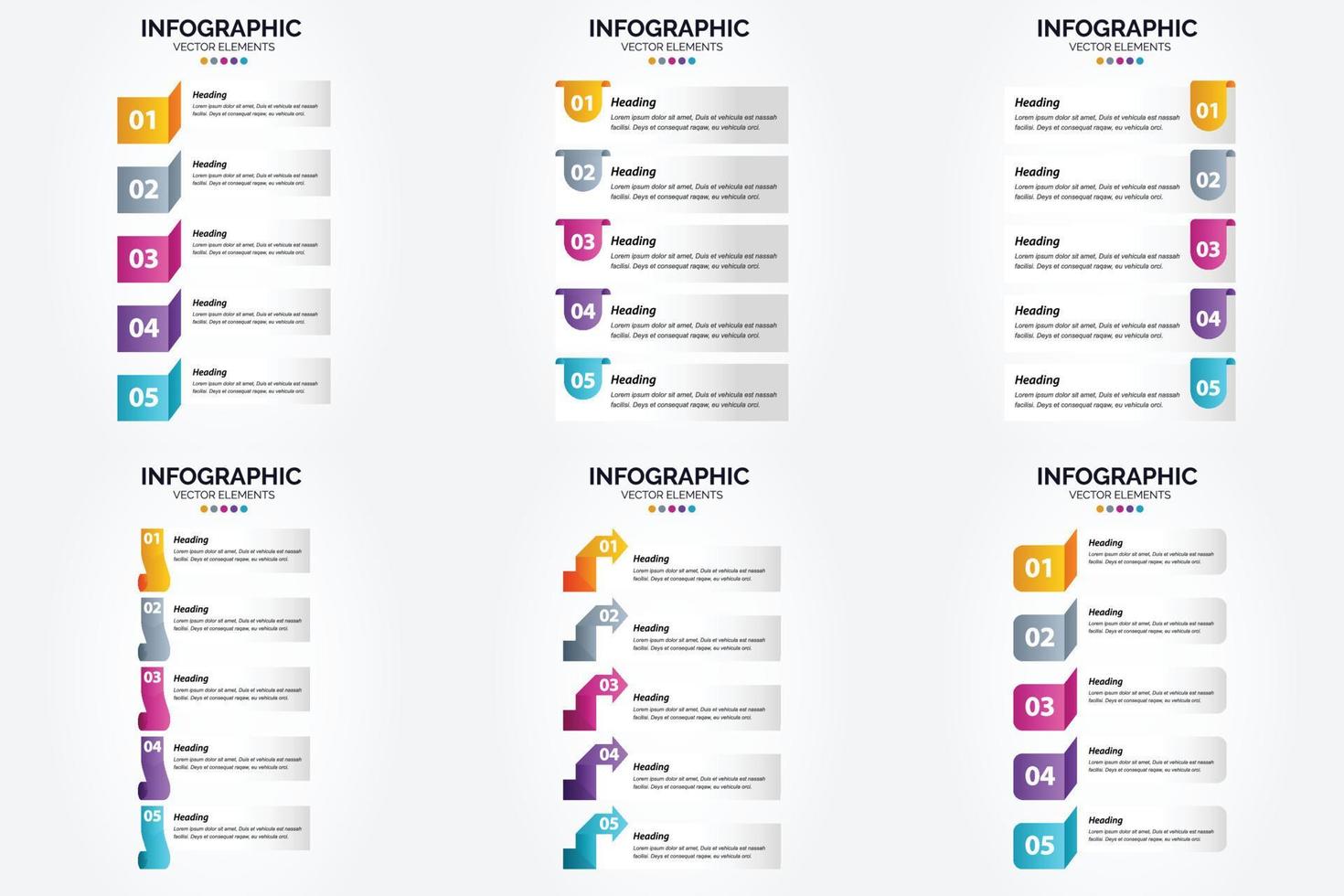 utilisez ces illustrations vectorielles dans vos infographies pour la publicité. dépliants. dépliants. et revues. vecteur