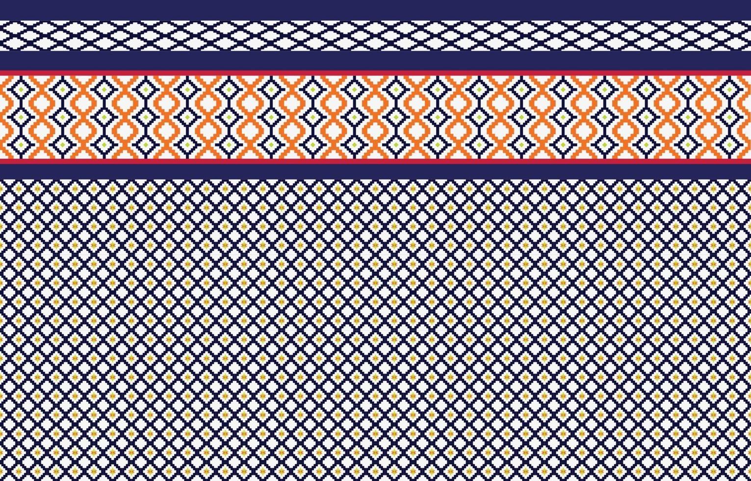 conception traditionnelle de motif ethnique géométrique ethnique abstrait pour un fond vecteur