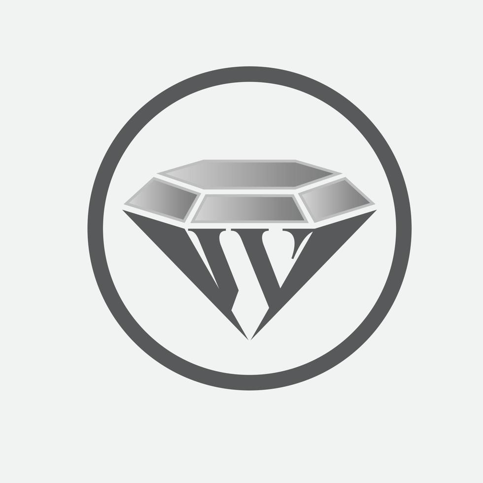 vecteur d'icône de diamant, icône de diamant eps10