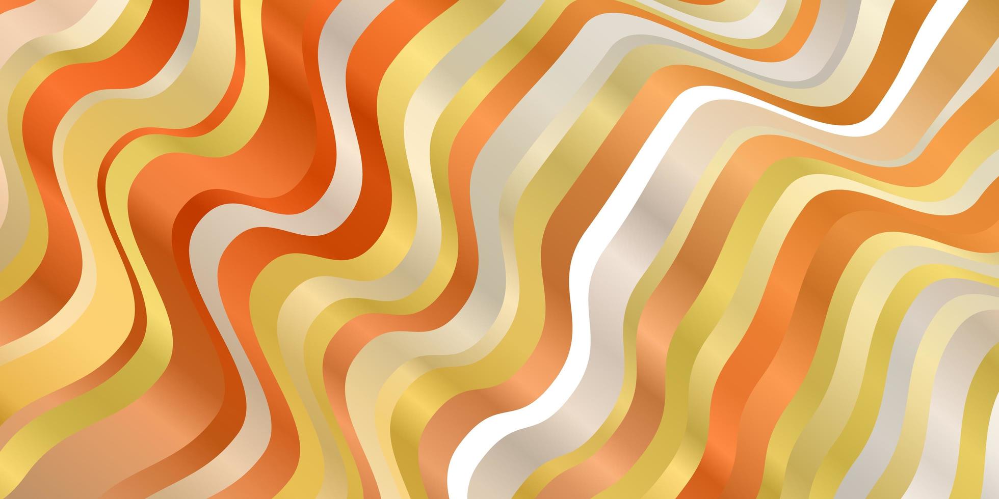 modèle vectoriel orange clair avec des lignes.