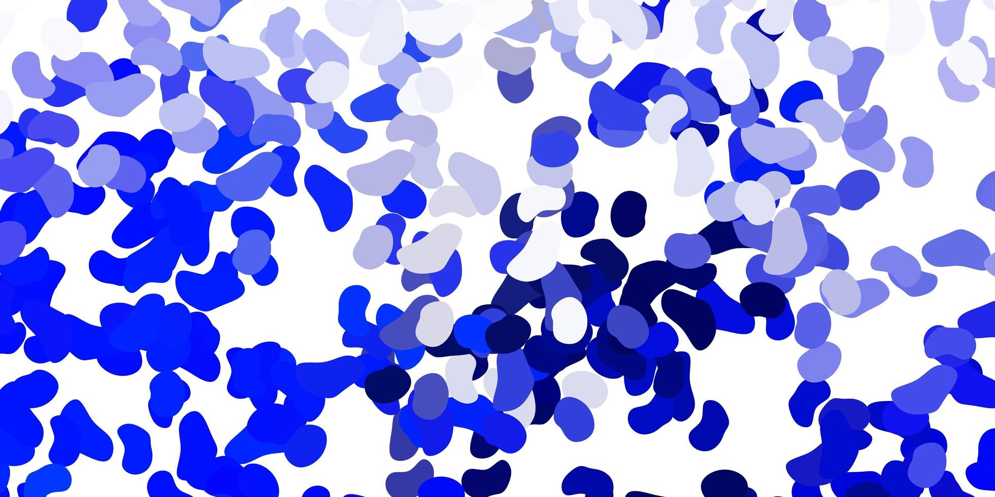 modèle vectoriel bleu clair avec des formes abstraites.