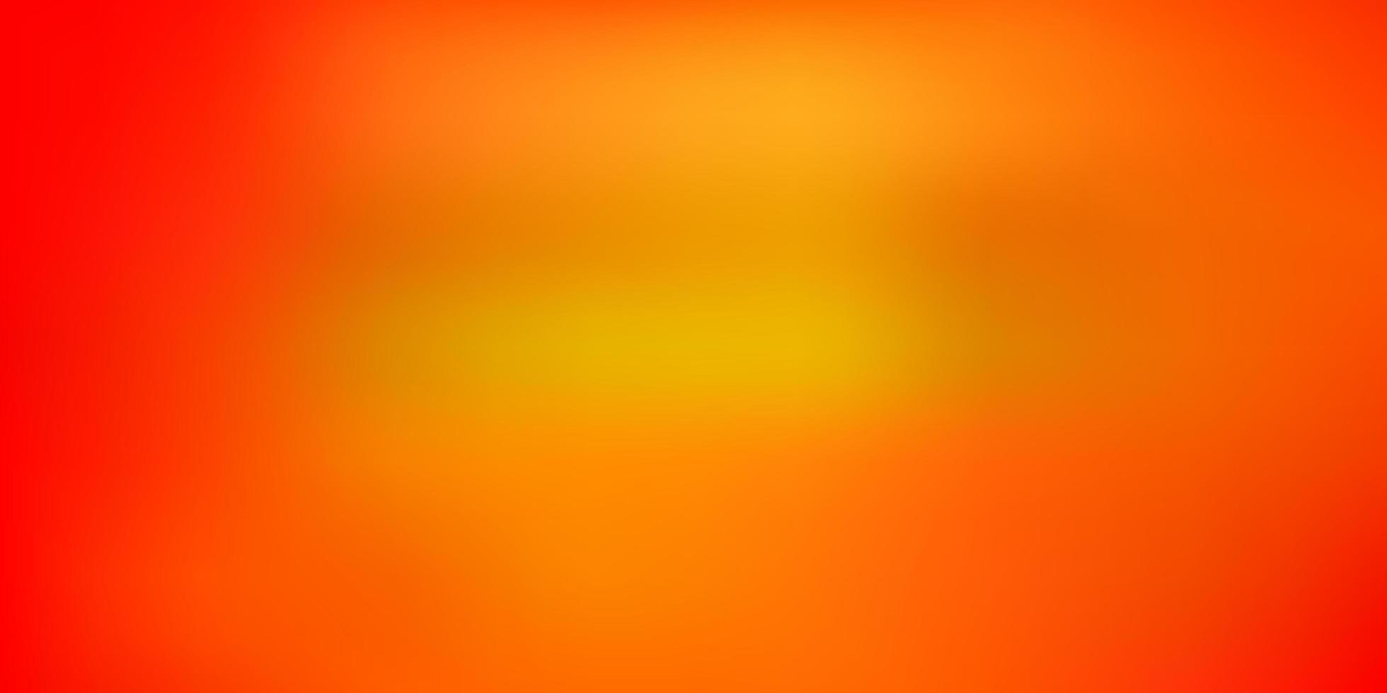 motif de flou dégradé de vecteur orange clair.