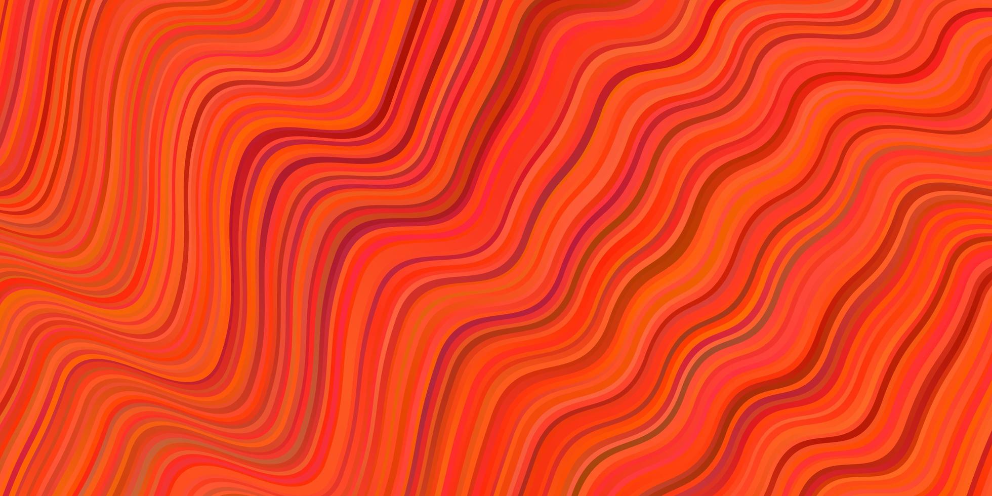 modèle vectoriel orange clair avec des lignes ironiques.