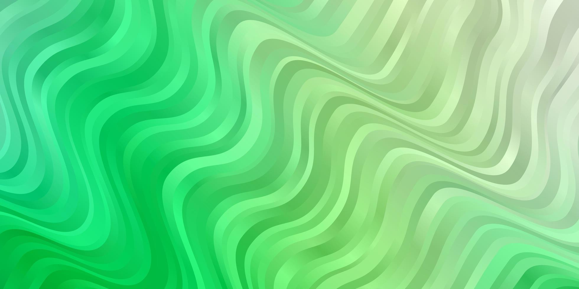 modèle vectoriel vert clair avec des lignes ironiques.