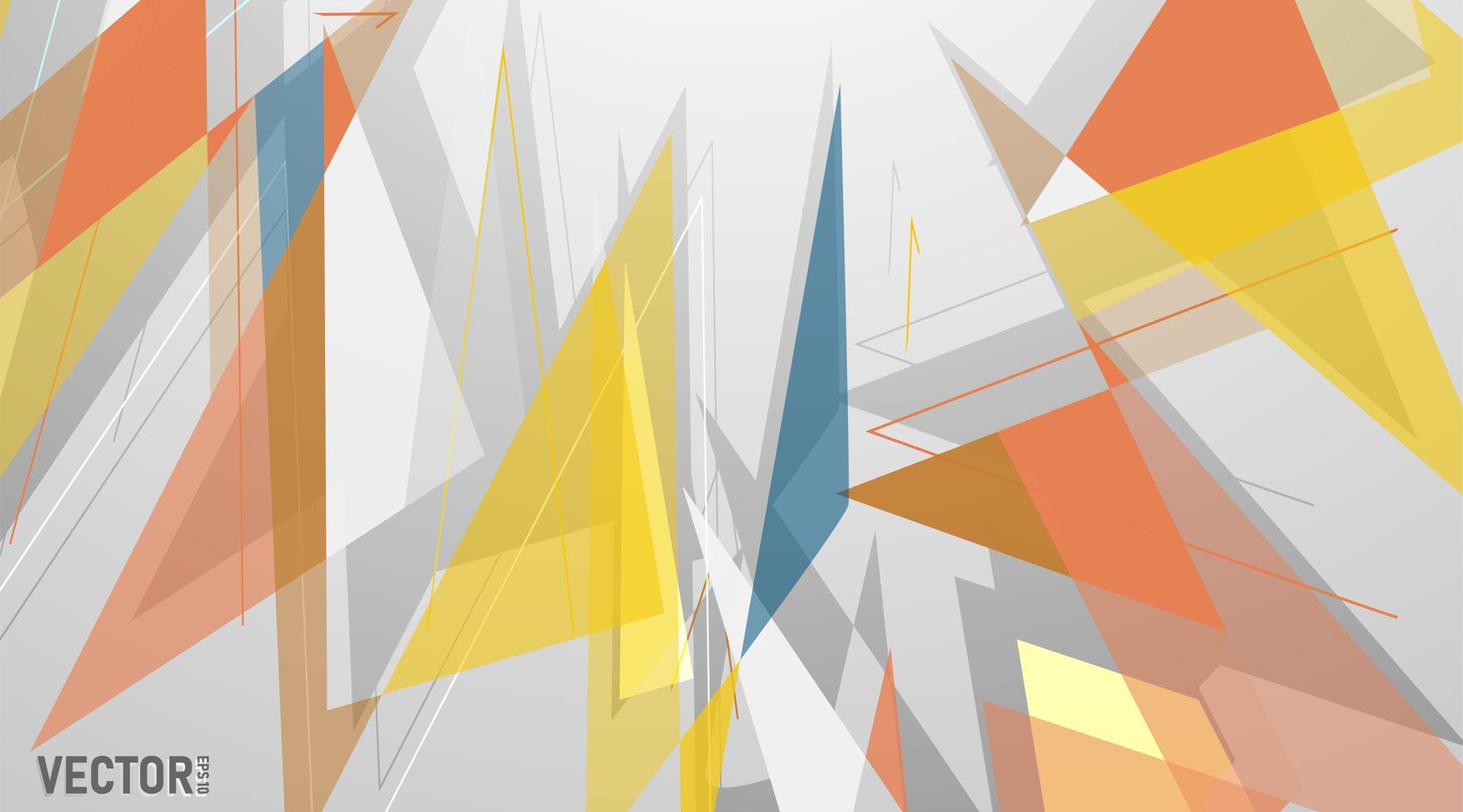 fond de vecteur abstrait. fond d'espace polygonal low poly