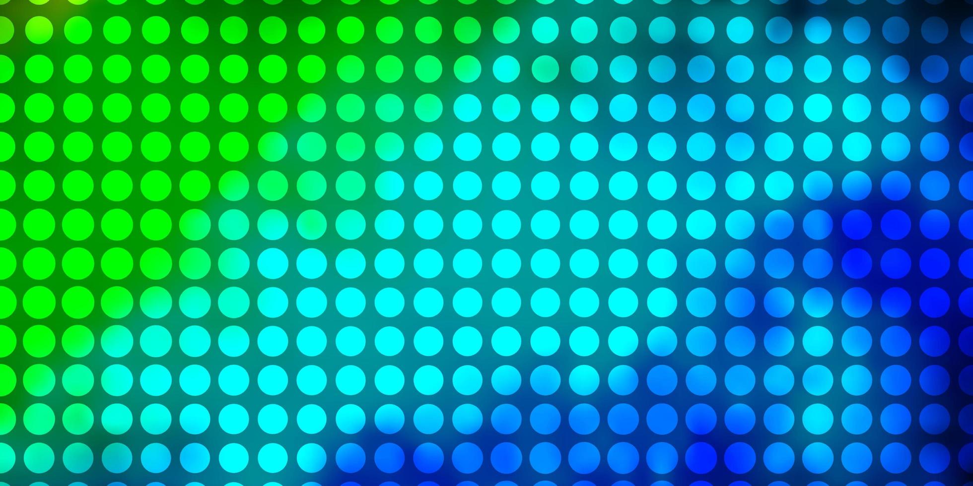 disposition de vecteur bleu clair, vert avec des cercles.