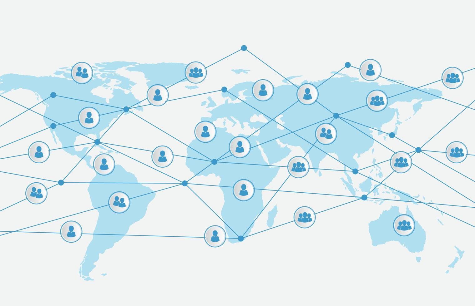 modèle infographique de connecter les personnes logo insigne avec téléphone tablette mobile vecteur