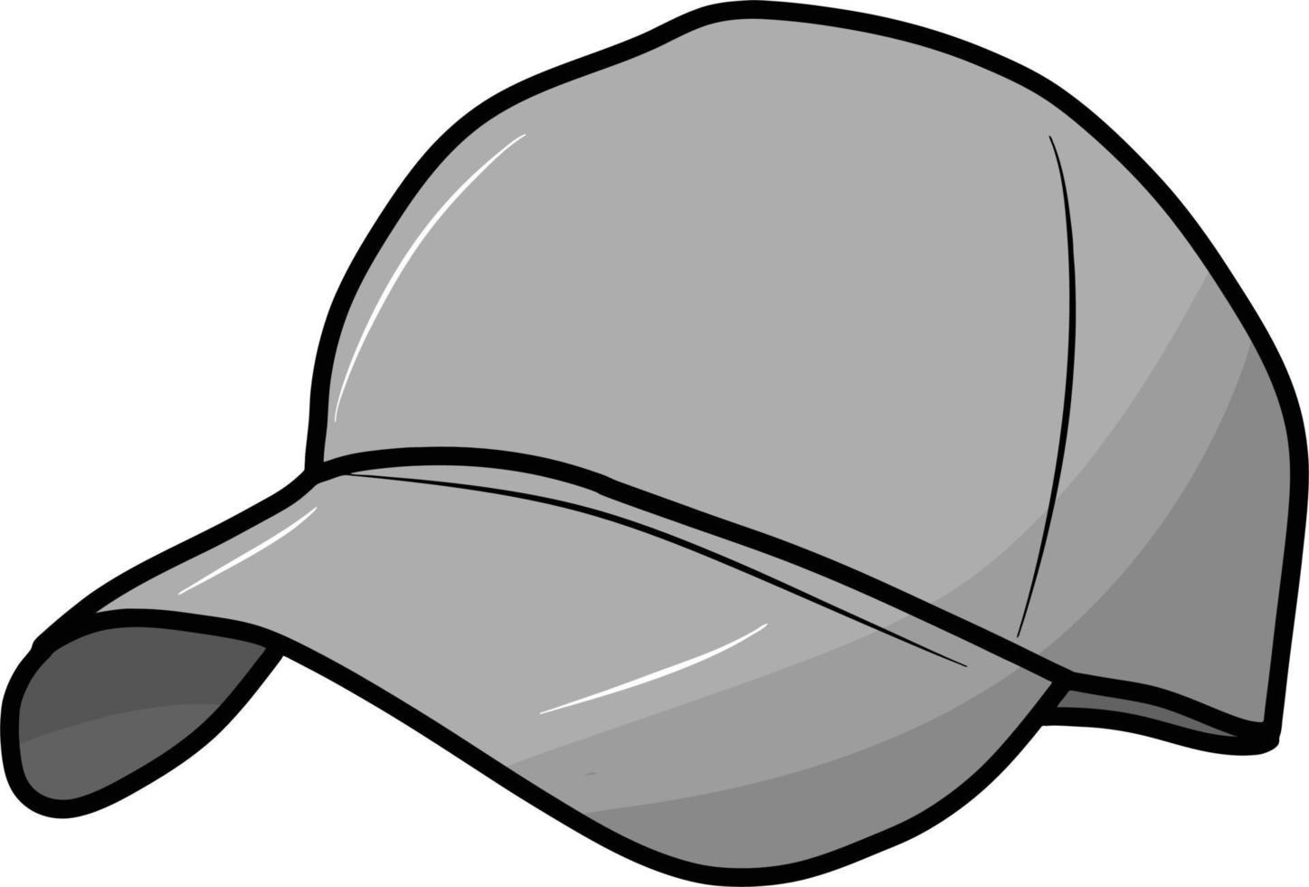 illustration de dessin animé de chapeau vecteur