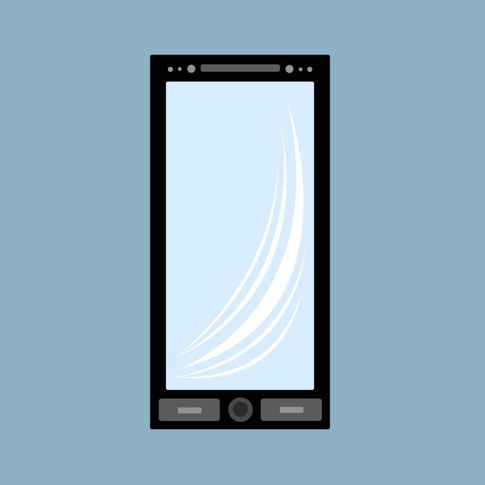 illustration vectorielle d'icône de smartphone moderne pour la conception graphique et l'élément décoratif vecteur
