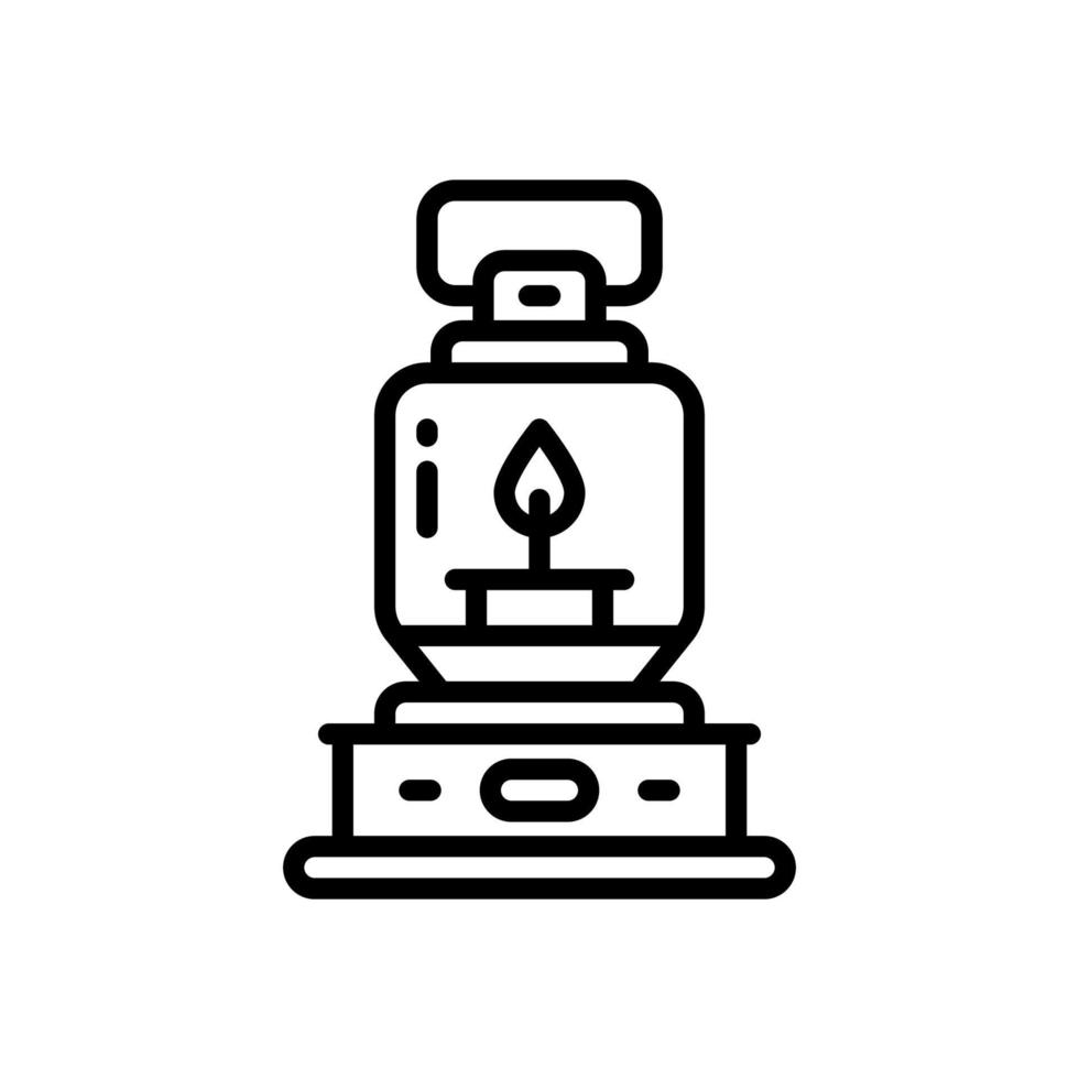 icône lanterne pour votre site Web, mobile, présentation et conception de logo. vecteur