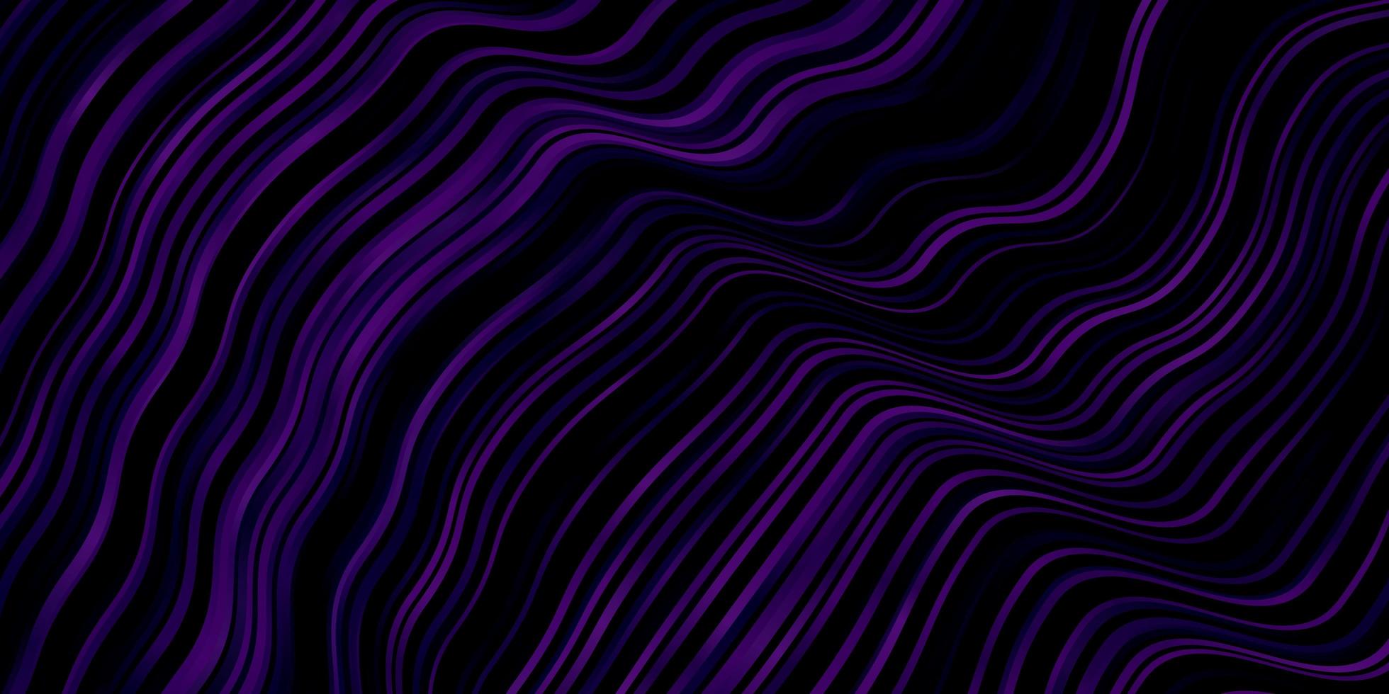 fond de vecteur violet foncé, rose avec des lignes pliées.