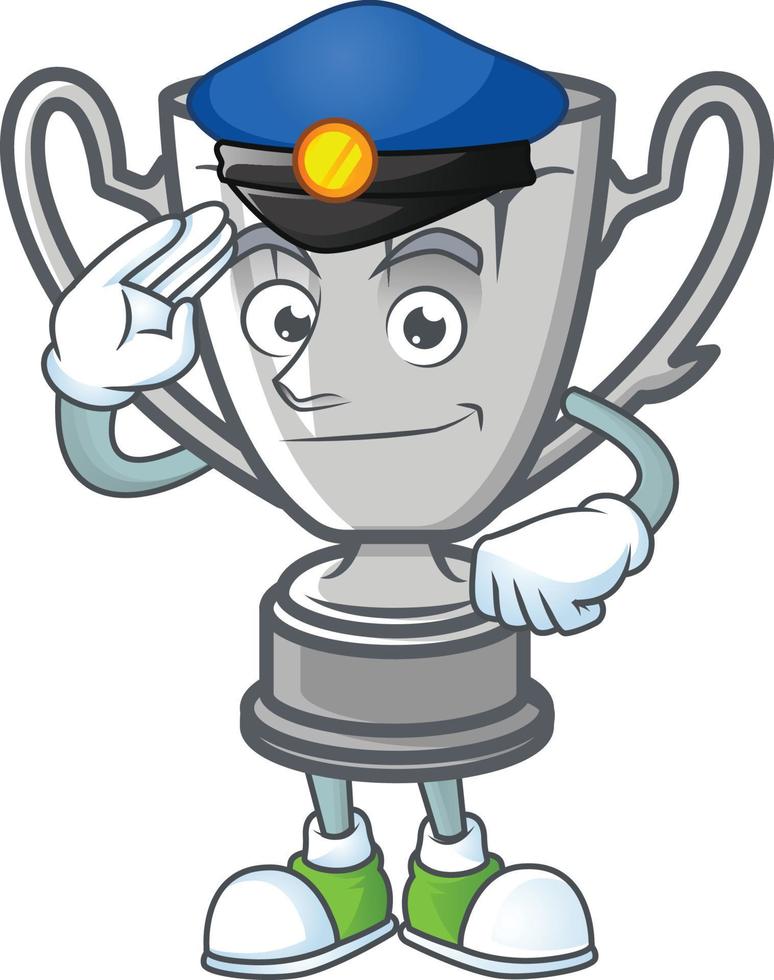 vecteur de trophée d'argent