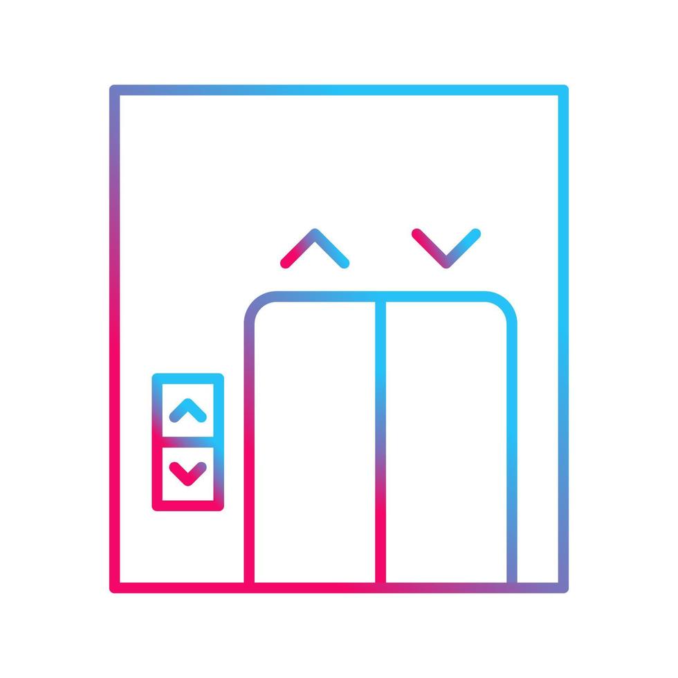 icône de vecteur d'ascenseur