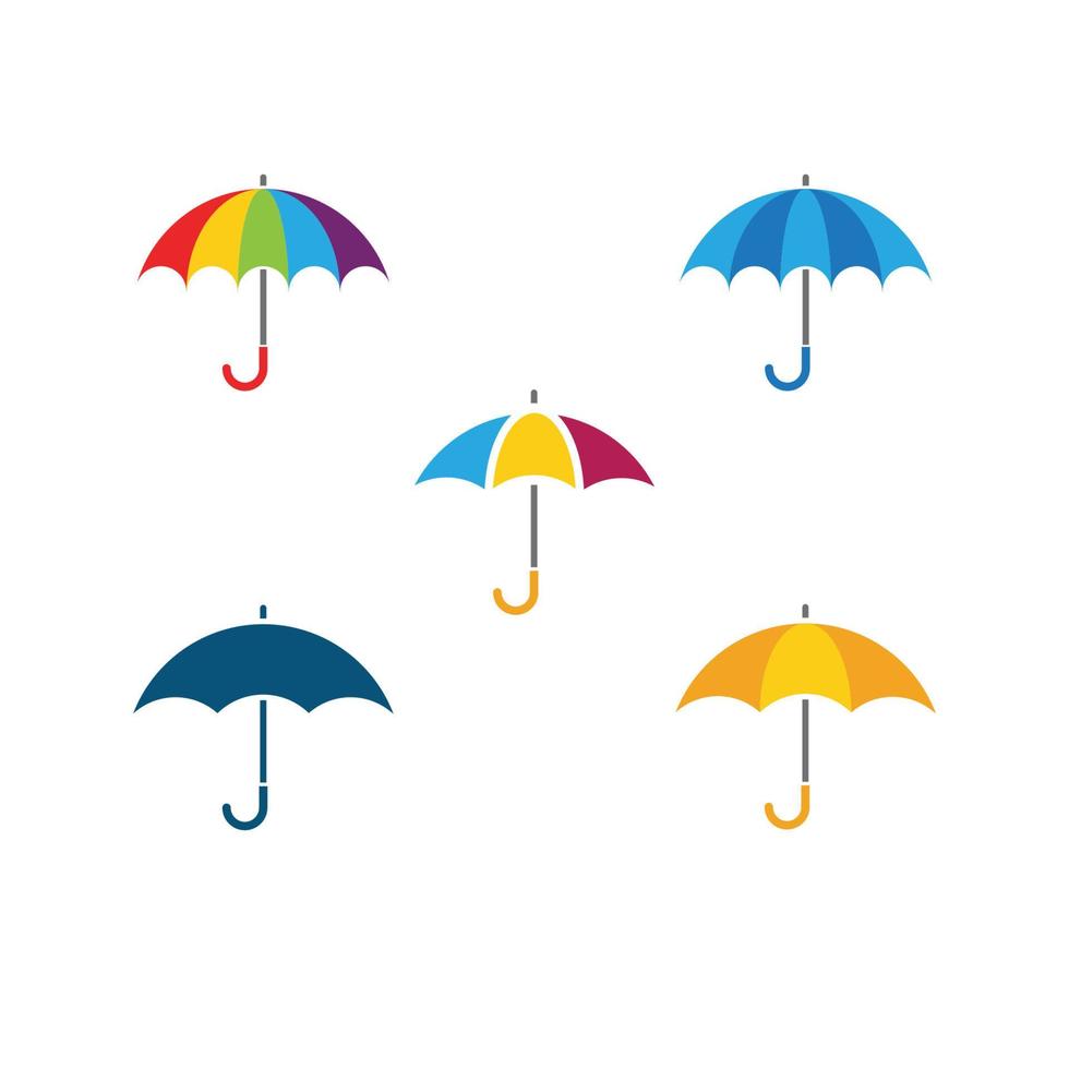 parapluie icône illustration vectorielle vecteur