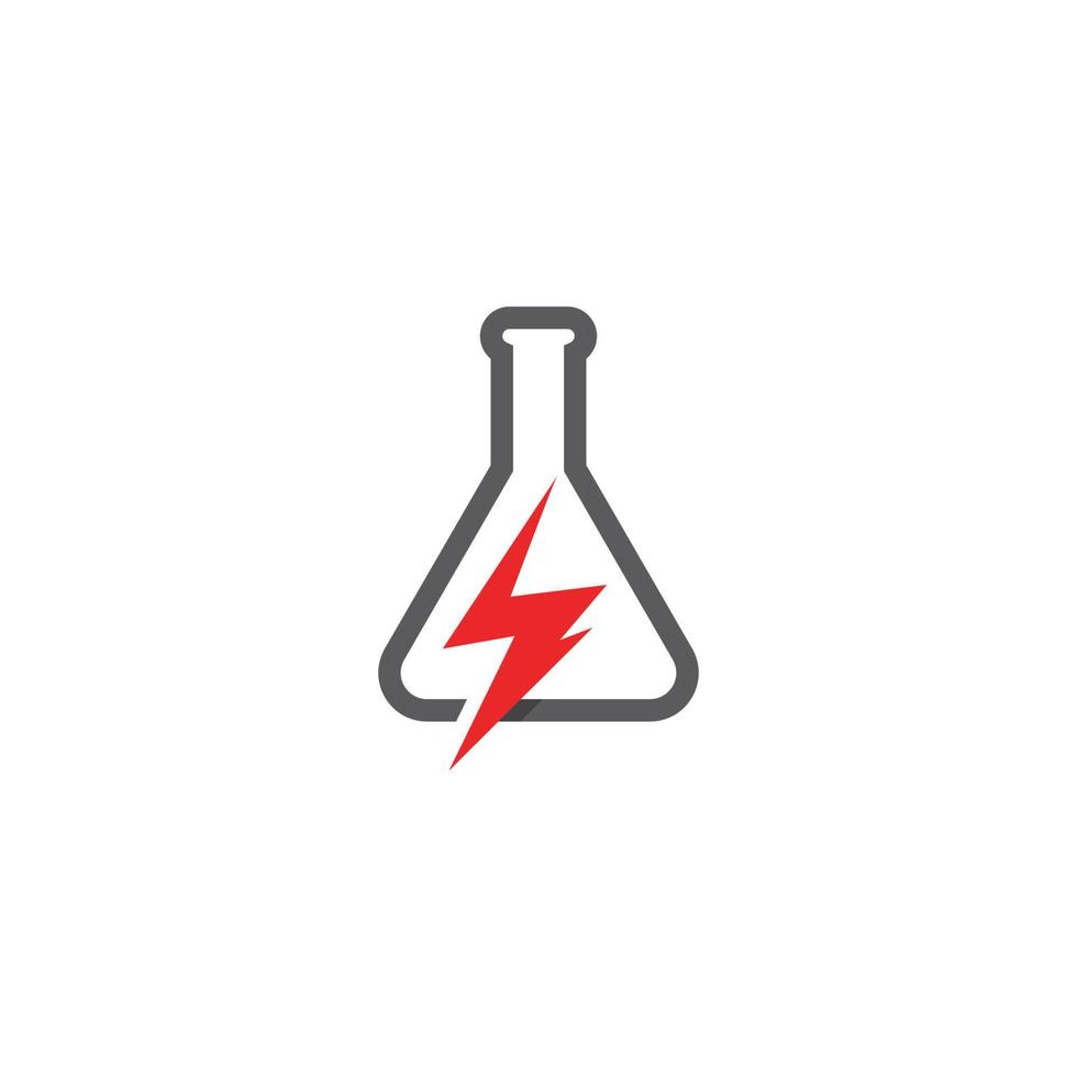 modèle de logo de laboratoire médical de santé vecteur