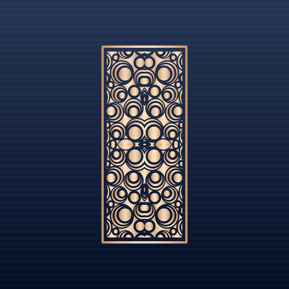 motifs avec fond blanc, vecteurs islamiques avec panneaux floraux pour la découpe laser cnc - modèle de motif décoratif découpé sans soudure - ensemble de panneaux découpés au laser, oriental vecteur