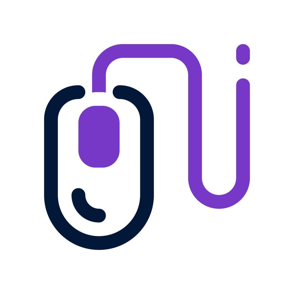 icône de souris pour votre site Web, mobile, présentation et conception de logo. vecteur