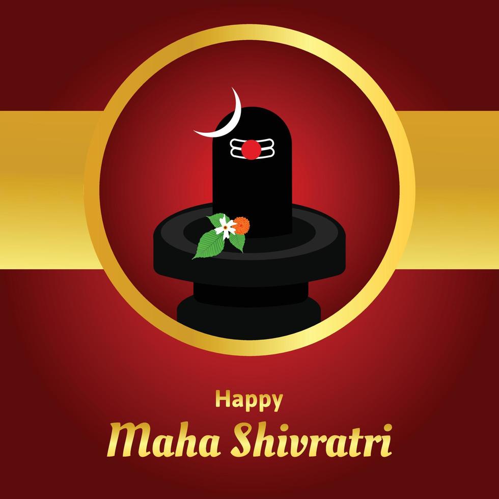 heureux maha shivratri indien festival hindou célébration illustrations vectorielles vecteur