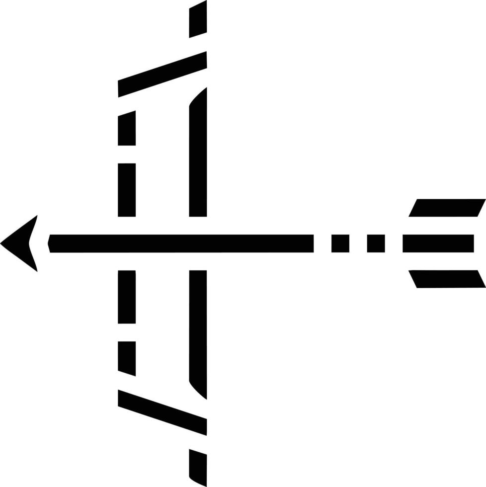 image vectorielle de symbole d'icône de mise au point cible, illustration du concept d'icône d'objectif de réussite. eps 10 vecteur