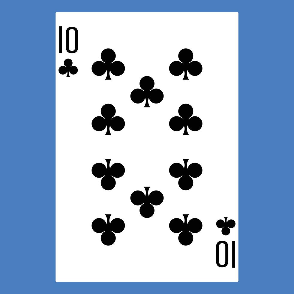 icône de couleur plate pour carte de poker. vecteur