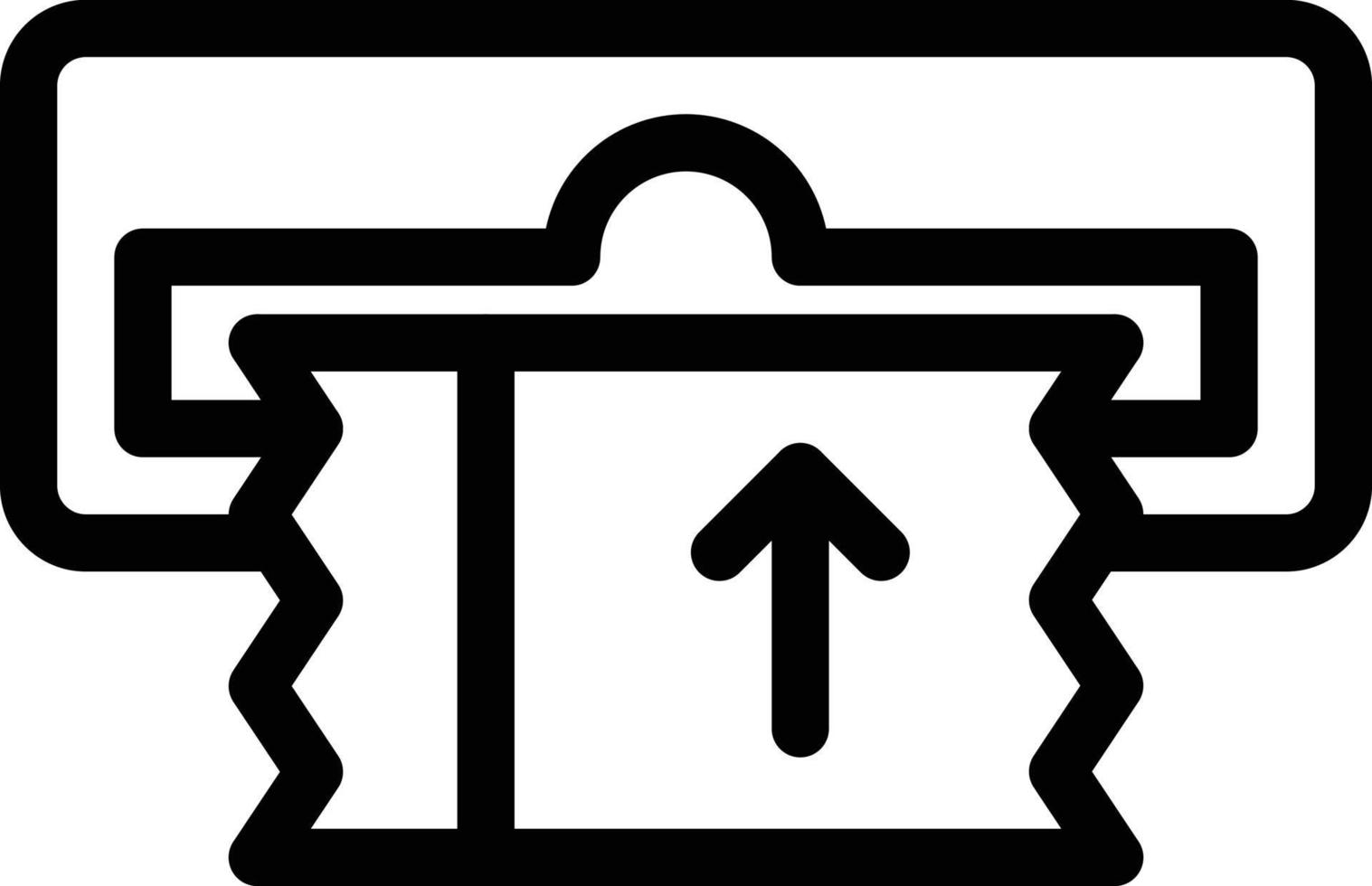 insérer l'illustration vectorielle du billet sur un arrière-plan.symboles de qualité premium.icônes vectorielles pour le concept et la conception graphique. vecteur