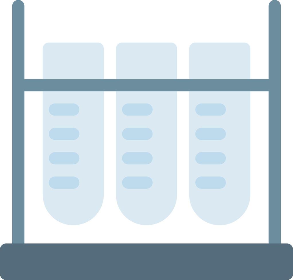 illustration vectorielle de support de tube à essai sur fond. symboles de qualité premium. icônes vectorielles pour le concept et la conception graphique. vecteur
