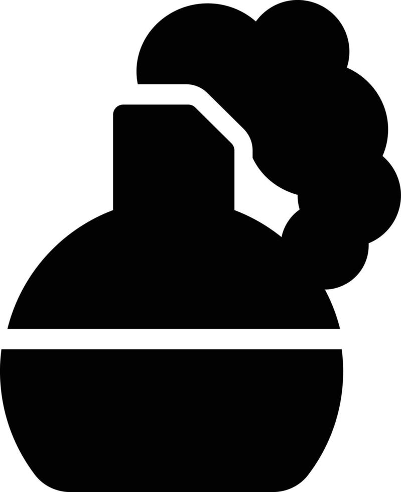 illustration vectorielle chimique du bécher sur fond. symboles de qualité premium. icônes vectorielles pour le concept et la conception graphique. vecteur