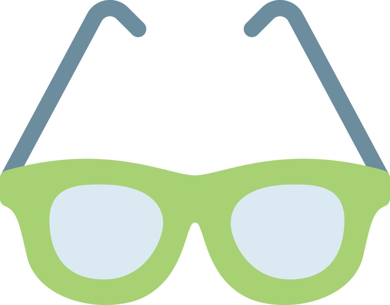 illustration vectorielle de lunettes sur fond.symboles de qualité premium.icônes vectorielles pour le concept et la conception graphique. vecteur
