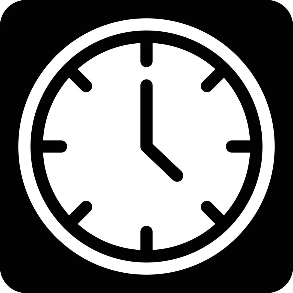 illustration vectorielle d'horloge sur fond.symboles de qualité premium.icônes vectorielles pour le concept et la conception graphique. vecteur