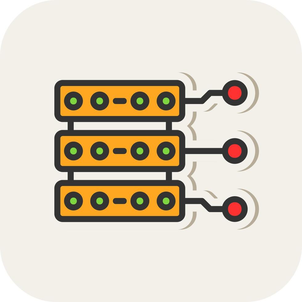 icône de vecteur de serveur