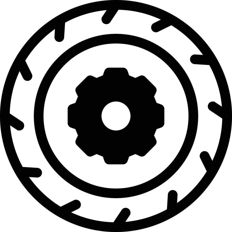 illustration vectorielle de réglage de pneu sur fond.symboles de qualité premium.icônes vectorielles pour le concept et la conception graphique. vecteur