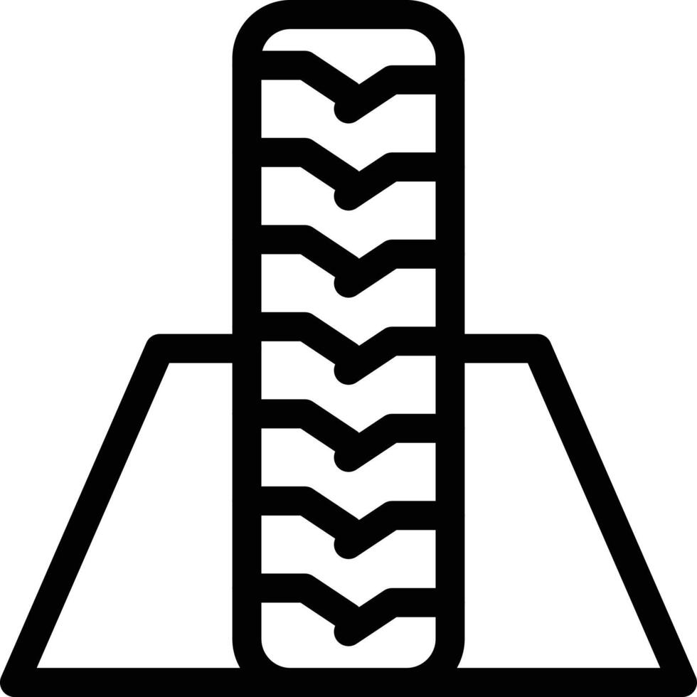 illustration vectorielle de réparation de pneus sur fond.symboles de qualité premium.icônes vectorielles pour le concept et la conception graphique. vecteur