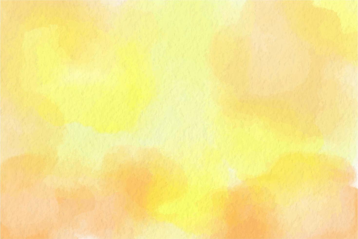 fond aquarelle abstrait couleurs coucher de soleil orange vecteur