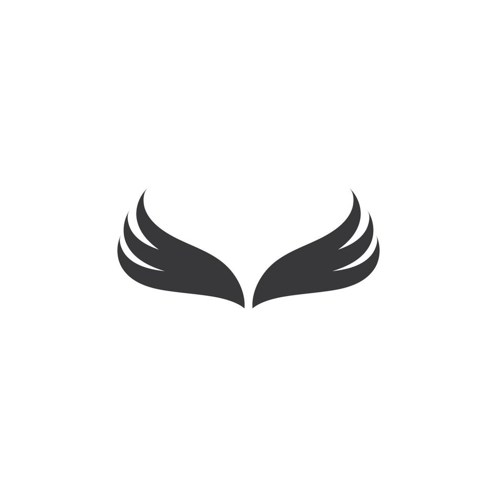 aile logo modèle vecteur icône illustration