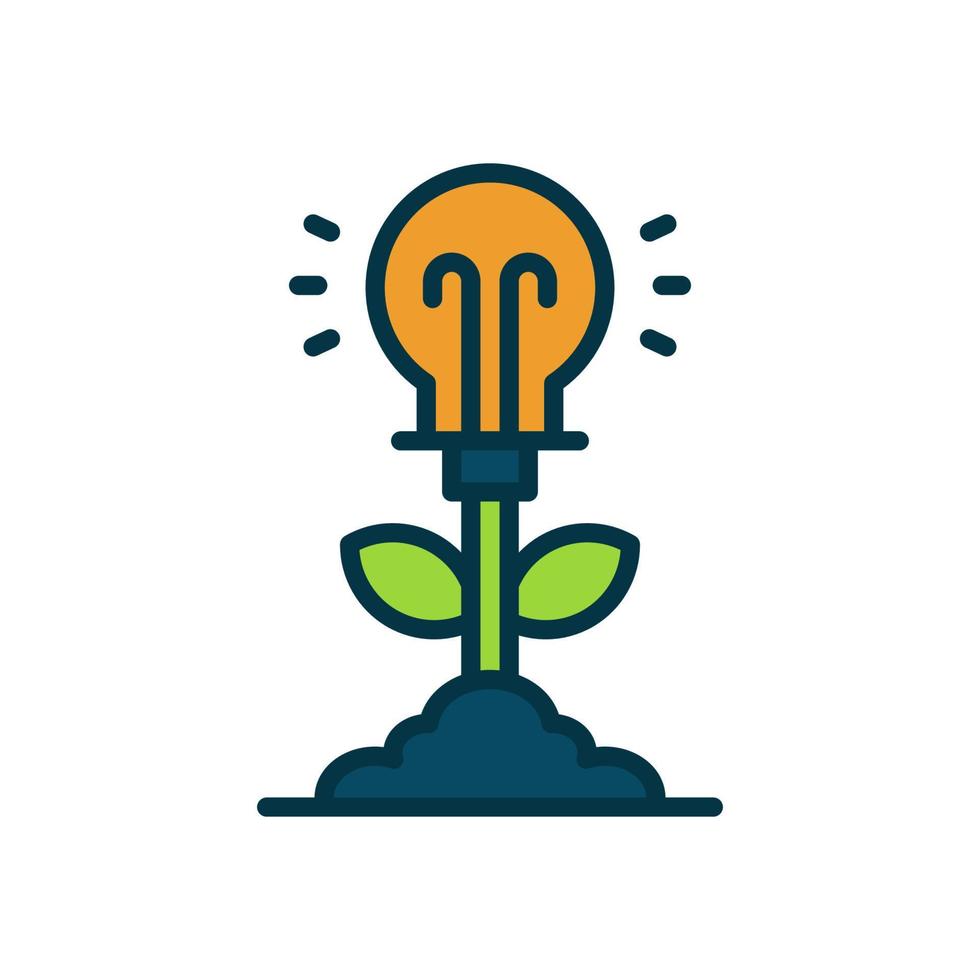 icône d'état d'esprit de croissance pour votre site Web, mobile, présentation et conception de logo. vecteur