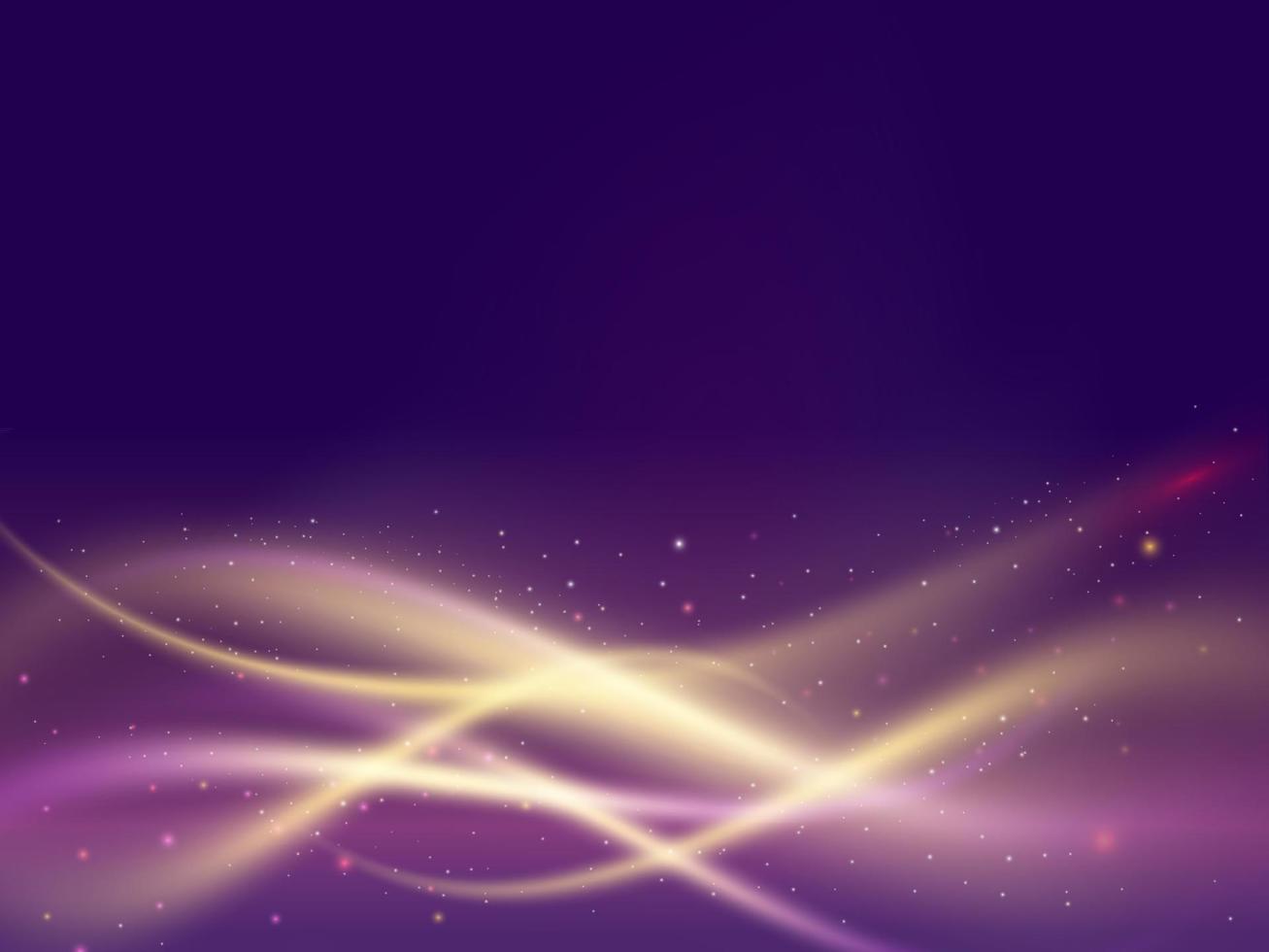 fond abstrait ondulé violet brillant. vecteur
