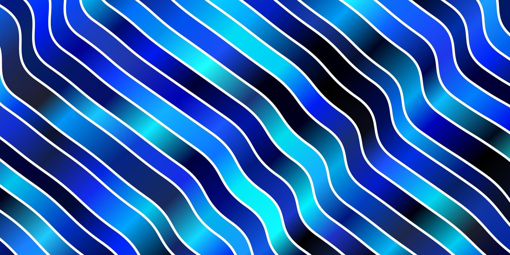 texture de vecteur bleu foncé avec des lignes ironiques.