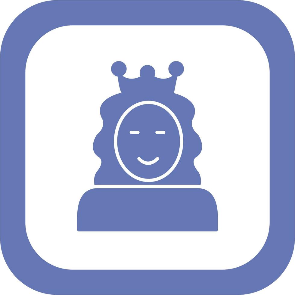 icône de vecteur de princesse