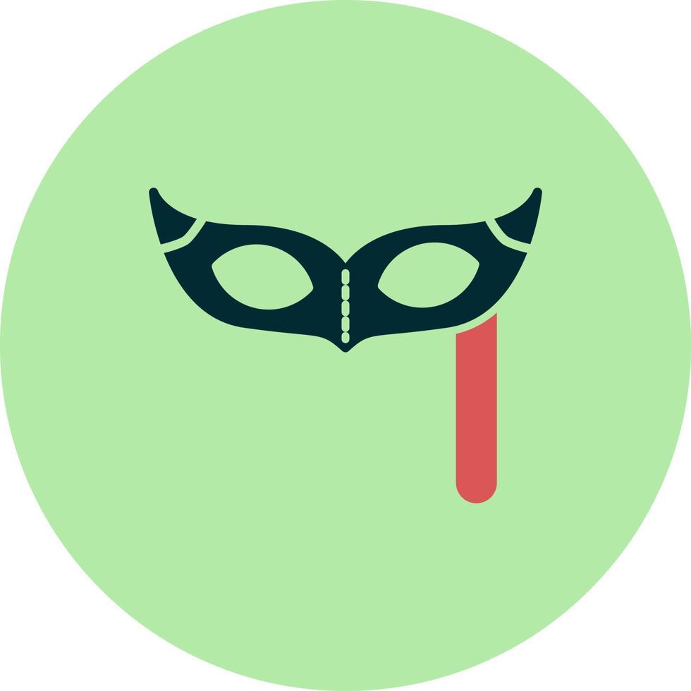 icône de vecteur de masque de carnaval