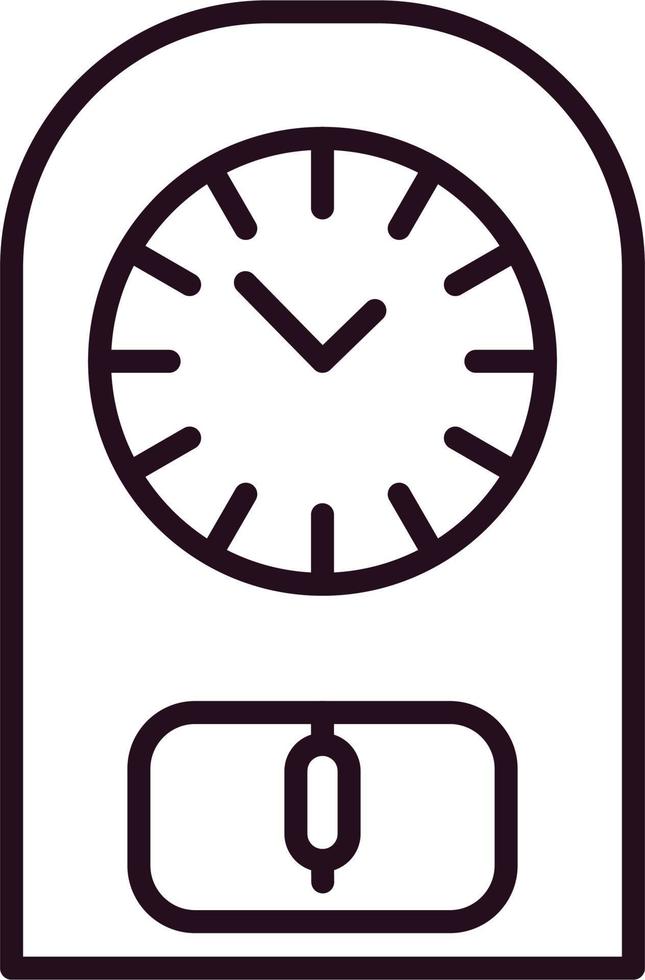 icône de vecteur d & # 39; horloge